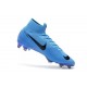 Nike Mercurial Superfly 6 Elite FG Zapatillas de Fútbol - Azul Negro