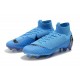 Nike Mercurial Superfly 6 Elite FG Zapatillas de Fútbol - Azul Negro