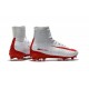 Nuevo 2017 Zapatos de Fútbol Nike Mercurial Superfly V FG ACC - Blanco Rojo