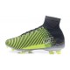 Nuevo 2017 Zapatos de Fútbol Nike Mercurial Superfly V CR7 FG ACC - Negro Verde