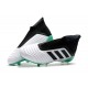 Adidas Predator 18+ FG Zapatillas de Fútbol - Blanco Verde Negro