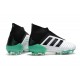 Adidas Predator 18+ FG Zapatillas de Fútbol - Blanco Verde Negro