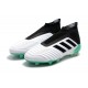 Adidas Predator 18+ FG Zapatillas de Fútbol - Blanco Verde Negro