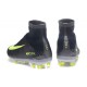 Nuevo 2017 Zapatos de Fútbol Nike Mercurial Superfly V CR7 FG ACC - Negro Verde