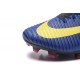 Nuevo 2017 Zapatos de Fútbol Nike Mercurial Superfly V FG ACC -Barcelona Azul