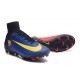 Nuevo 2017 Zapatos de Fútbol Nike Mercurial Superfly V FG ACC -Barcelona Azul