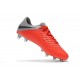 nuevos Tacos Botas Nike Hypervenom Phantom III FG - Rojo Gris