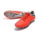 nuevos Tacos Botas Nike Hypervenom Phantom III FG - Rojo Gris