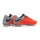 nuevos Tacos Botas Nike Hypervenom Phantom III FG - Rojo Gris