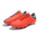 nuevos Tacos Botas Nike Hypervenom Phantom III FG - Rojo Gris