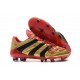 Adidas Predator Accelerator FG Zapatillas de Fútbol - Oro Rojo Negro