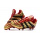 Adidas Predator Accelerator FG Zapatillas de Fútbol - Oro Rojo Negro