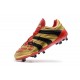 Adidas Predator Accelerator FG Zapatillas de Fútbol - Oro Rojo Negro