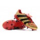 Adidas Predator Accelerator FG Zapatillas de Fútbol - Oro Rojo Negro