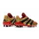 Adidas Predator Accelerator FG Zapatillas de Fútbol - Oro Rojo Negro