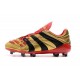 Adidas Predator Accelerator FG Zapatillas de Fútbol - Oro Rojo Negro