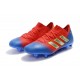 adidas Nemeziz Messi 18.1 FG Copa Mundial 2018 - Rojo Azul Metal