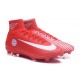 Nuevo 2017 Zapatos de Fútbol Nike Mercurial Superfly V FG ACC - Bayern München Rojo