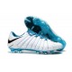 nuevos Tacos Botas Nike Hypervenom Phantom III FG - Blanco Azul