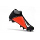 Nike Phantom VSN Elite DF FG Zapatillas de Fútbol - Negro Rojo Blanco