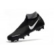 Nike Phantom VSN Elite DF FG Zapatillas de Fútbol - Negro Rojo Blanco