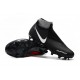 Nike Phantom VSN Elite DF FG Zapatillas de Fútbol - Negro Rojo Blanco