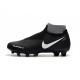 Nike Phantom VSN Elite DF FG Zapatillas de Fútbol - Negro Rojo Blanco