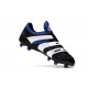 Adidas Predator Accelerator FG Zapatillas de Fútbol - Negro Blanco Azul
