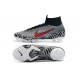 Neymar Botas de Fútbol Mercurial Superfly VI FG Nike - Negro Blanco Rojo