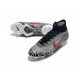 Neymar Botas de Fútbol Mercurial Superfly VI FG Nike - Negro Blanco Rojo