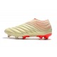 adidas Copa 19+ Botas de Fútbol con Taco FG - Blanco Hueso