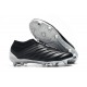 adidas Copa 19+ Botas de Fútbol con Taco FG - Negro Rojo