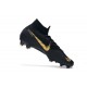 Botas de Fútbol Mercurial Superfly VI FG Nike - Negro Oro