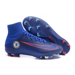 Nike Mercurial Superfly 5 FG Tacos de Futbol para Hombre - Chelsea Azul