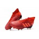 Zapatos de Fútbol Adidas Predator 19.1 FG - Rojo
