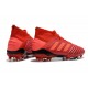 Zapatos de Fútbol Adidas Predator 19.1 FG - Rojo