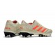 adidas Copa 19.1 FG Zapatillas de Fútbol - Beige Rojo