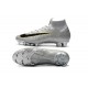 Botas de Fútbol Mercurial Superfly VI FG Nike - Plata Negro Oro