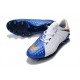 nuevos Tacos Botas Nike Hypervenom Phantom III FG - Azul Blanco
