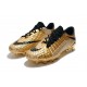 nuevos Tacos Botas Nike Hypervenom Phantom III FG - Oro Negro