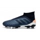 Adidas Predator 18+ FG Zapatillas de Fútbol - Cian Negro