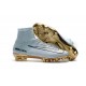 Nike Mercurial Superfly CR7 Vitórias 5 FG Tacos de Futbol para Hombre - Blanco Oro