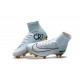 Nike Mercurial Superfly CR7 Vitórias 5 FG Tacos de Futbol para Hombre - Blanco Oro