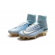Nike Mercurial Superfly CR7 Vitórias 5 FG Tacos de Futbol para Hombre - Blanco Oro