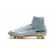 Nike Mercurial Superfly CR7 Vitórias 5 FG Tacos de Futbol para Hombre - Blanco Oro