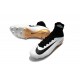 Nike Mercurial Superfly 5 FG Tacos de Futbol para Hombre - Blanco Oro Negro
