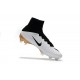 Nike Mercurial Superfly 5 FG Tacos de Futbol para Hombre - Blanco Oro Negro