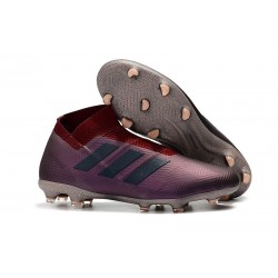 adidas Nemeziz 18+ FG Zapatillas de Fútbol - Violeta Negro