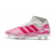 adidas Nemeziz 18+ FG Zapatillas de Fútbol - Rosa Blanco