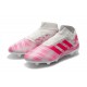 adidas Nemeziz 18+ FG Zapatillas de Fútbol - Rosa Blanco